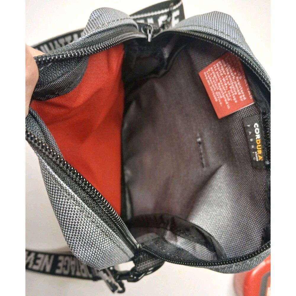 Manhattan Portage City Lights Zippered Shoulder/ Belt Bag GREY  $45 Retail NWT - Picture 6 of 13